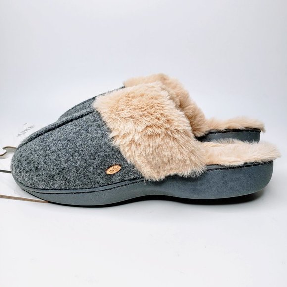 NWT Kooba Women’s Soft and Furry House Slippers M - Picture 2 of 7